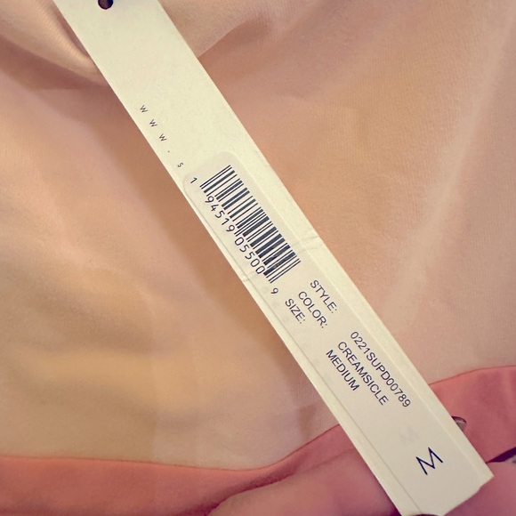 Susana Monaco Colorblock Dress in Creamsicle - New with Tag - Picture 7 of 7